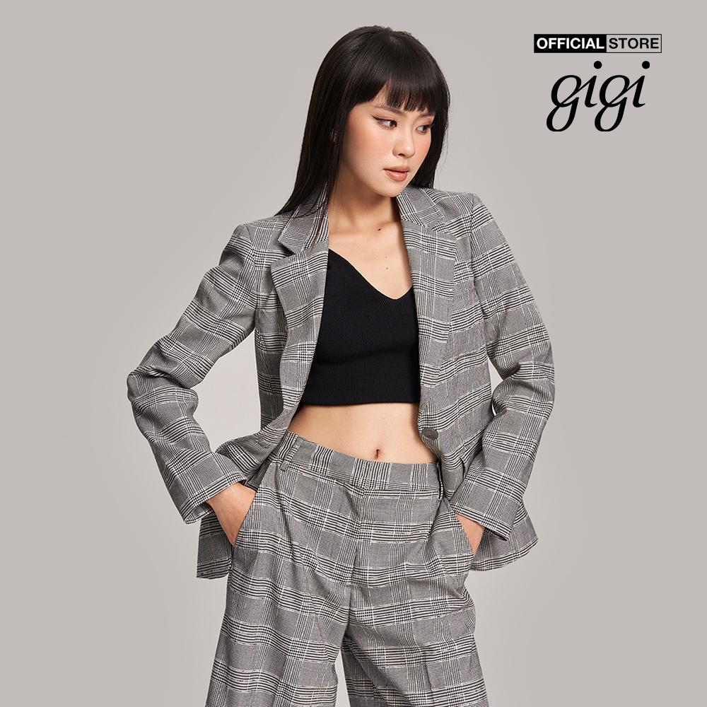 GIGI - Áo blazer nữ tay dài phom suông thanh lịch G1407P202623