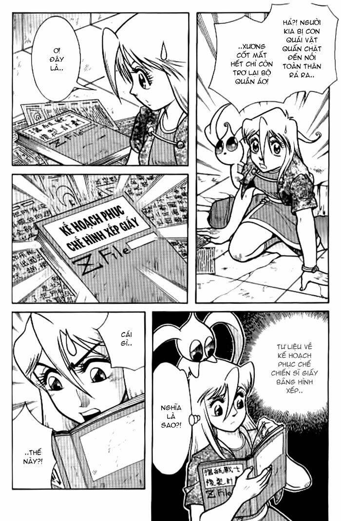 hiệp sĩ giấy - origami fighter chapter 35 21