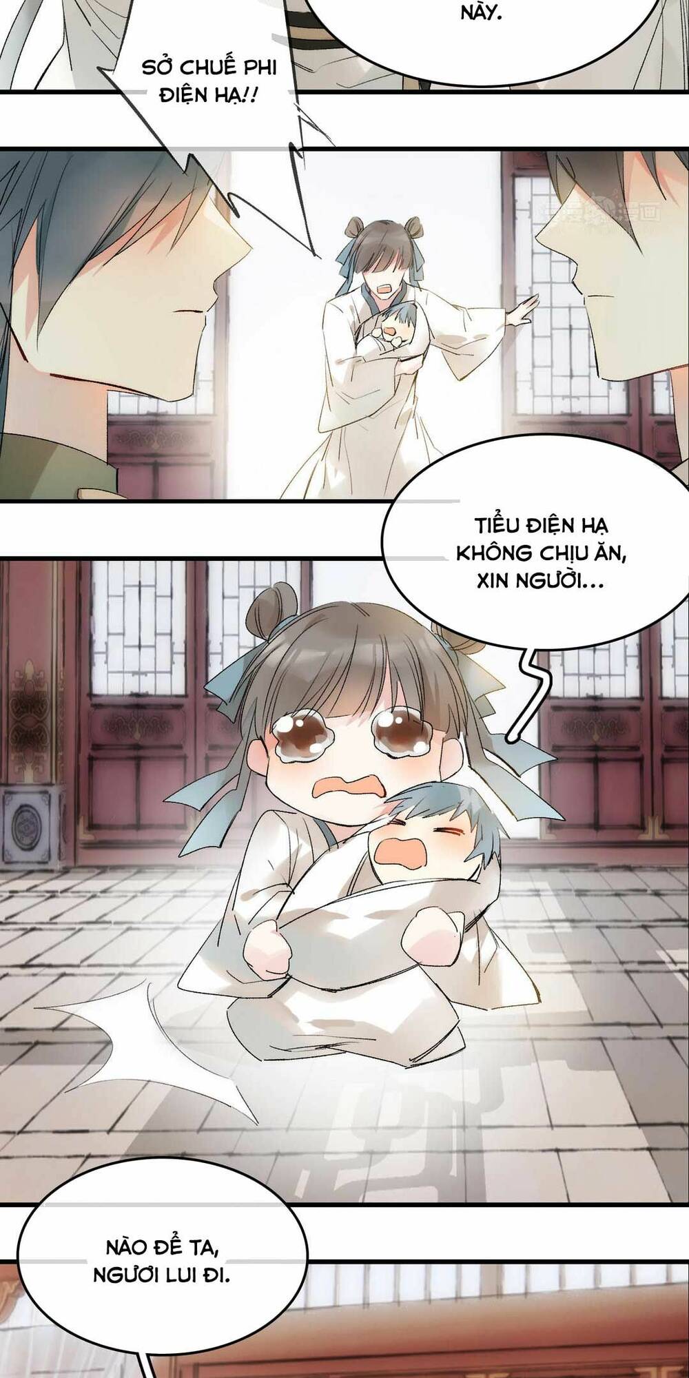 ta xuyên không mang long thai chapter 16 18