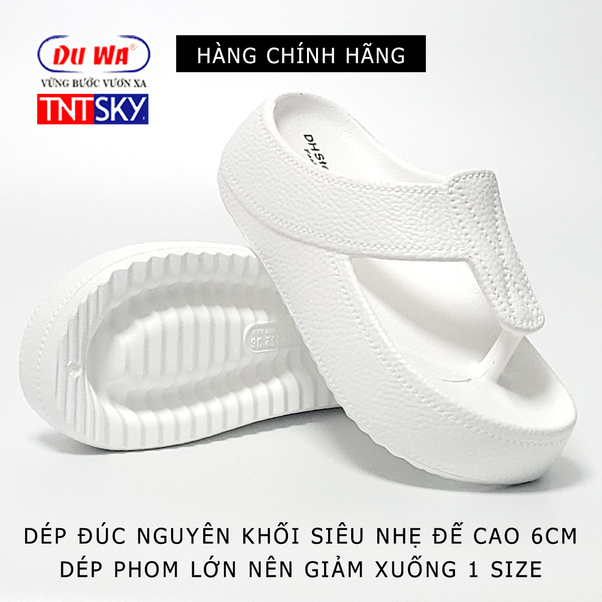 Dép Nữ Xỏ Ngón Đúc Liền Khối Siêu Nhẹ - Hàng Chính Hãng - TK352