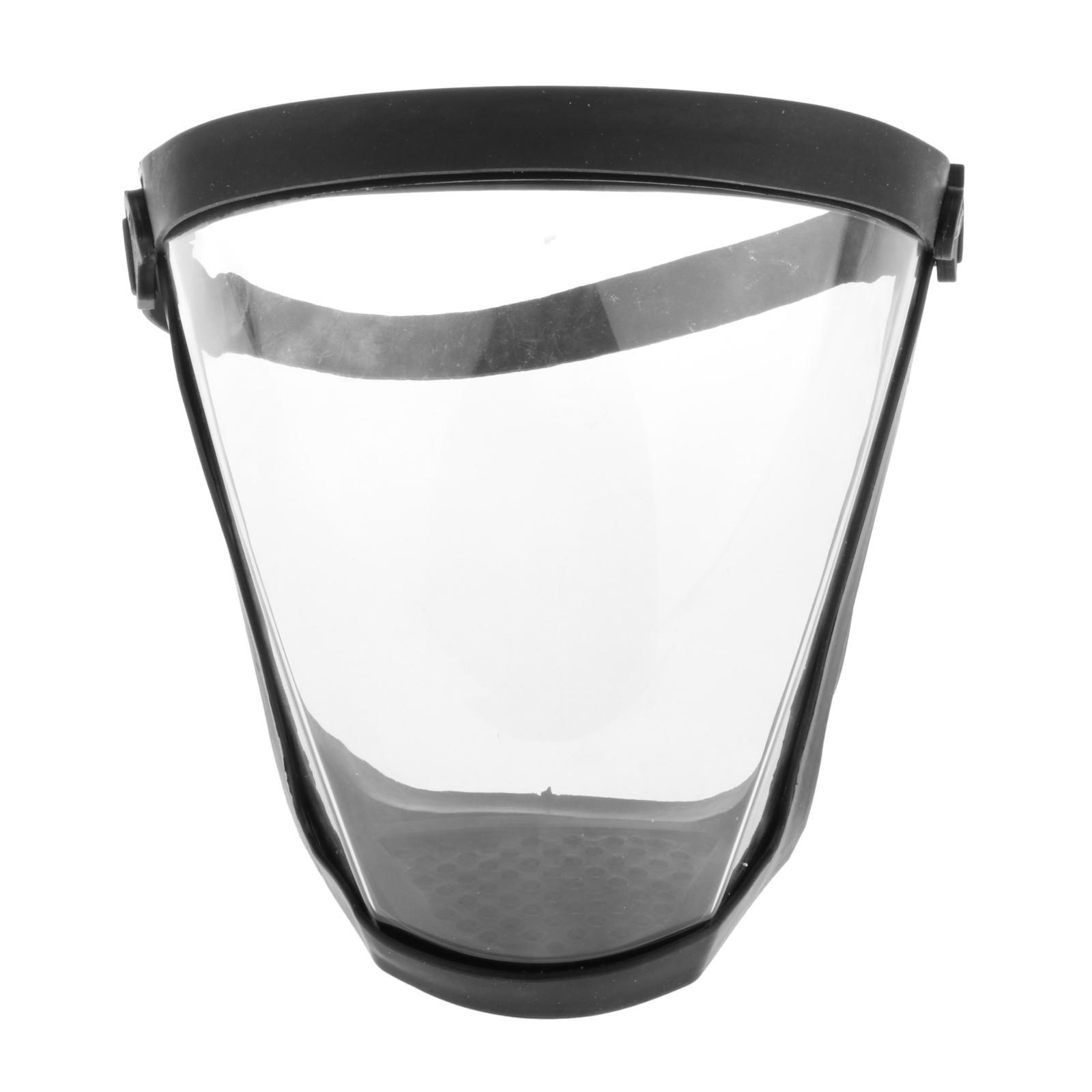 Reusable Full Face Shield PC Covering Clear UV-Protect Visor Protect Cover