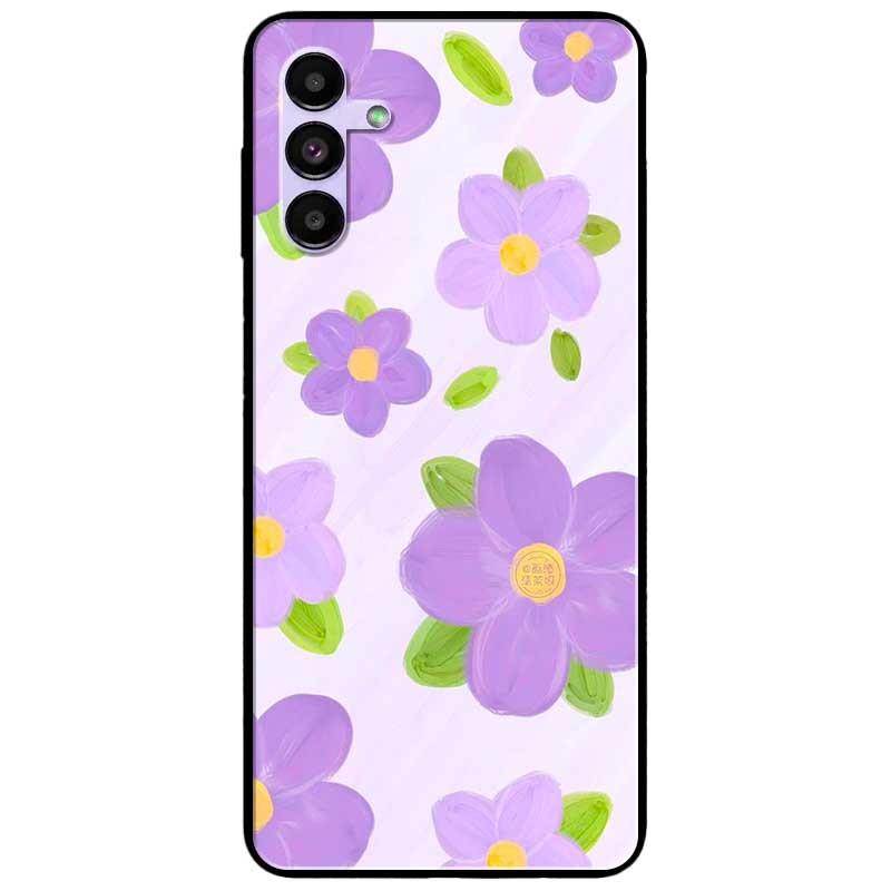 Ốp lưng dành cho Samsung A13 5G - Samsung A33 5G  - Hoa Tím To
