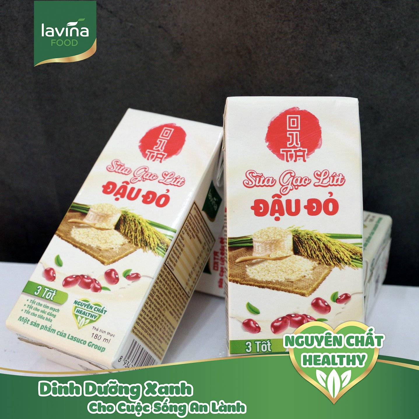 Thùng 30 hộp Ojita - Sữa gạo lứt đậu đỏ 180ml