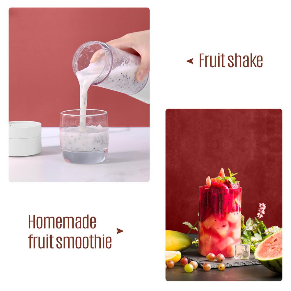 Portable Blender for Shakes and Smoothies Personal Size Single Serve Travel Fruit Juicer Mixer Cup