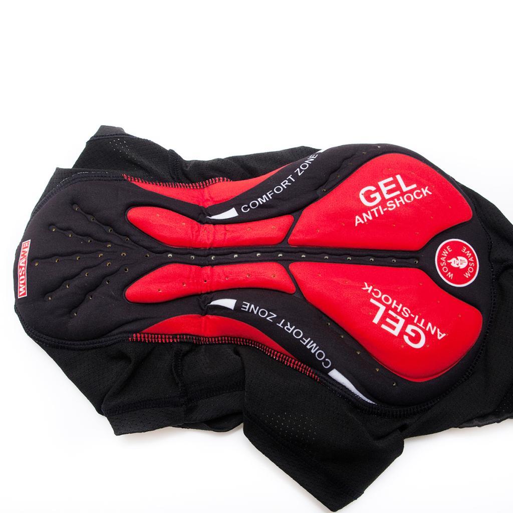 Unisex Cycling Underwear Shorts Pants Gel Padded Mountain Bike Riding Shorts