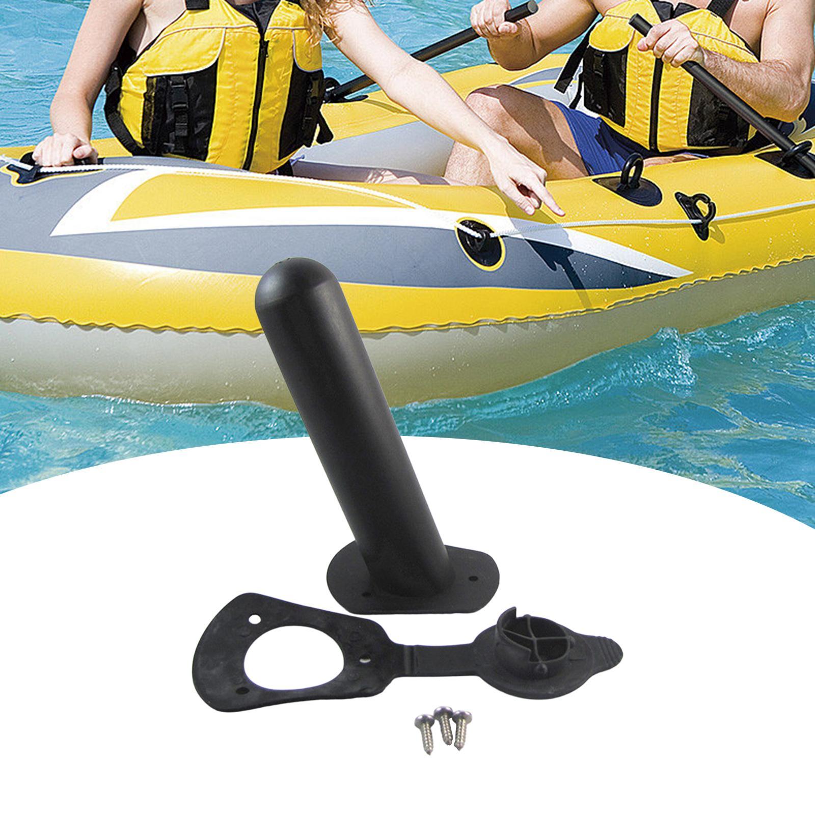 Kayak Fishing Rod Holder Mounting Base Racks Kayak Deck Flush Mount Portable