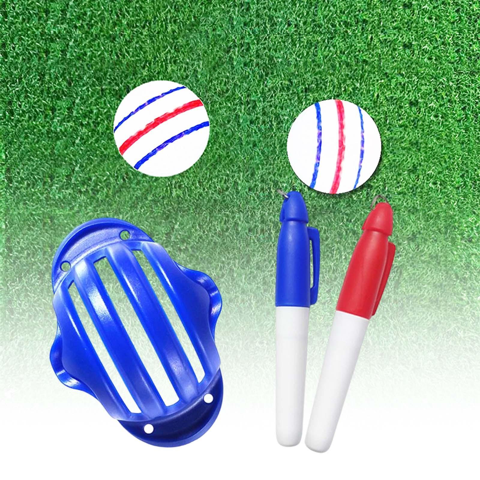 Golf Ball Alignment Tool Set, Liner Drawing Marking Drawing Stencil
