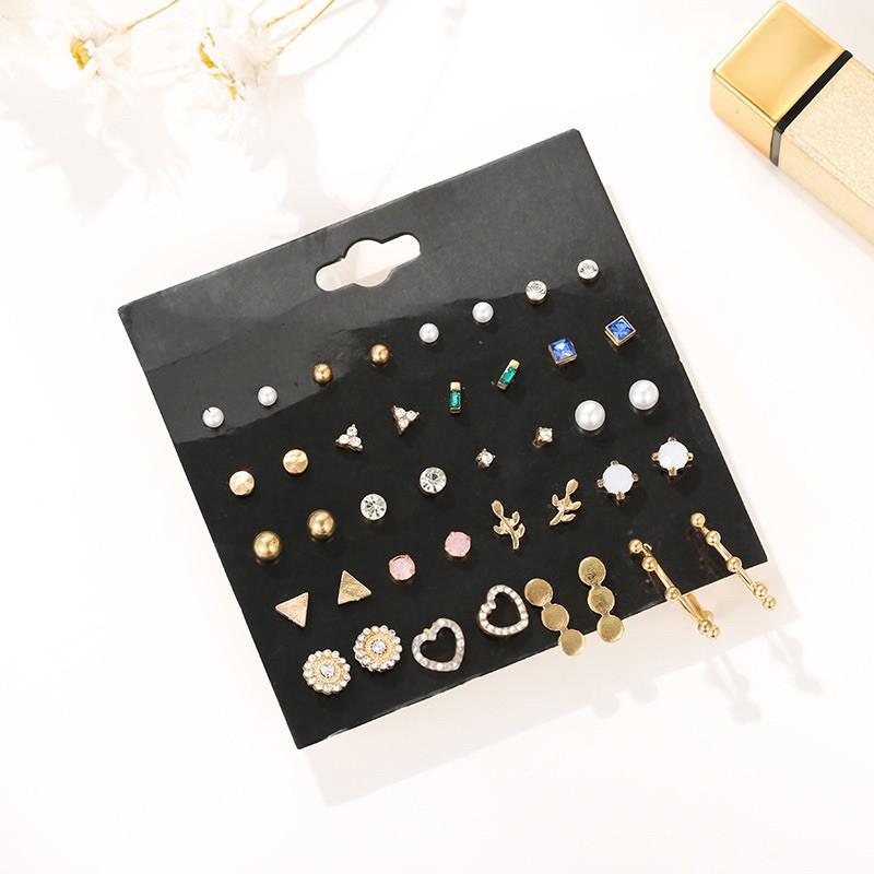 Set 20 đôi Khuyên tai xinh iu
