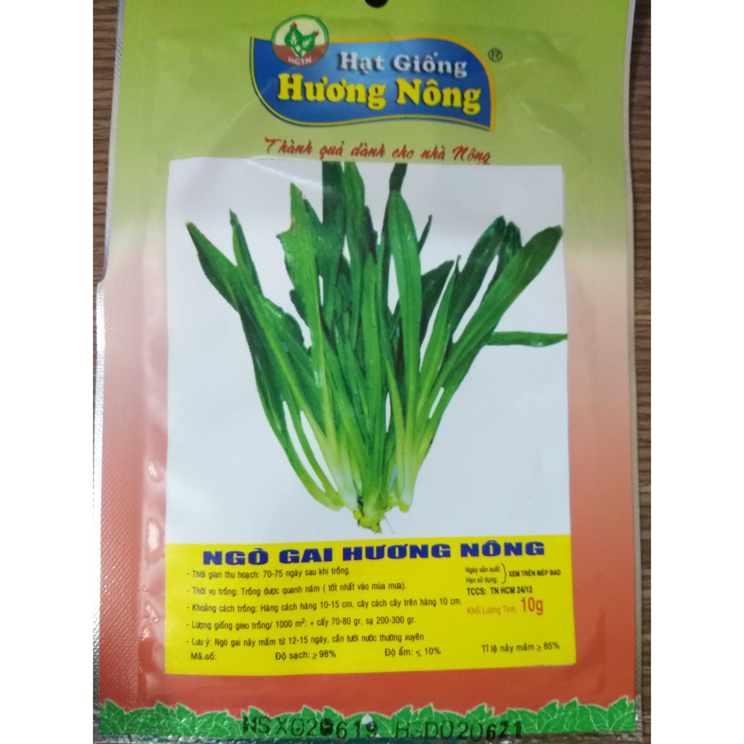 Hạt giống ngò gai 10gr