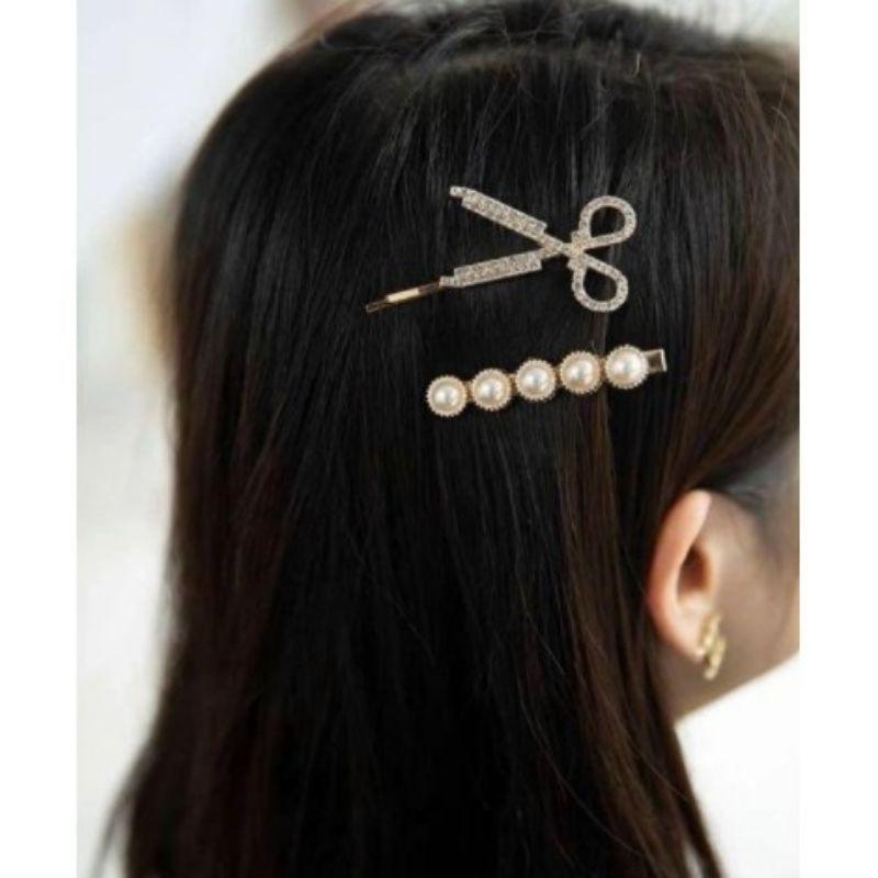 BỘ 6 CHIẾC KẸP TÓC TIỂU THƯ CỰC SANG SIÊU XINH-NEW