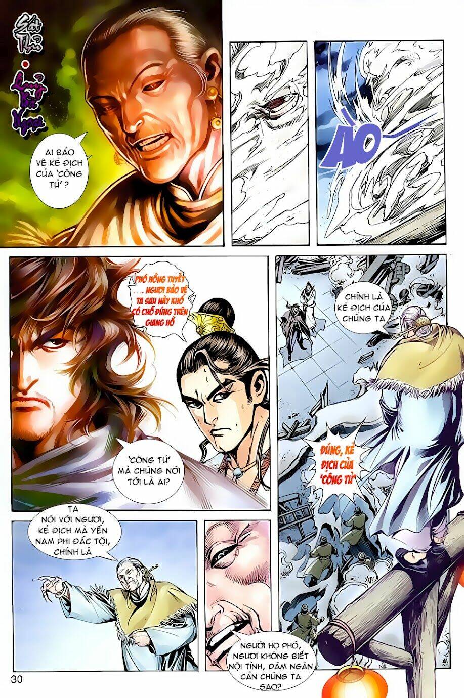 thiên nhai minh nguyệt đao - phó hồng tuyết chapter 1 30