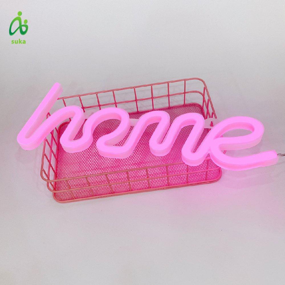 Đèn trang trí phòng ngủ-Đèn led neon để bàn đẹp, trang trí tiệc tùng chữ