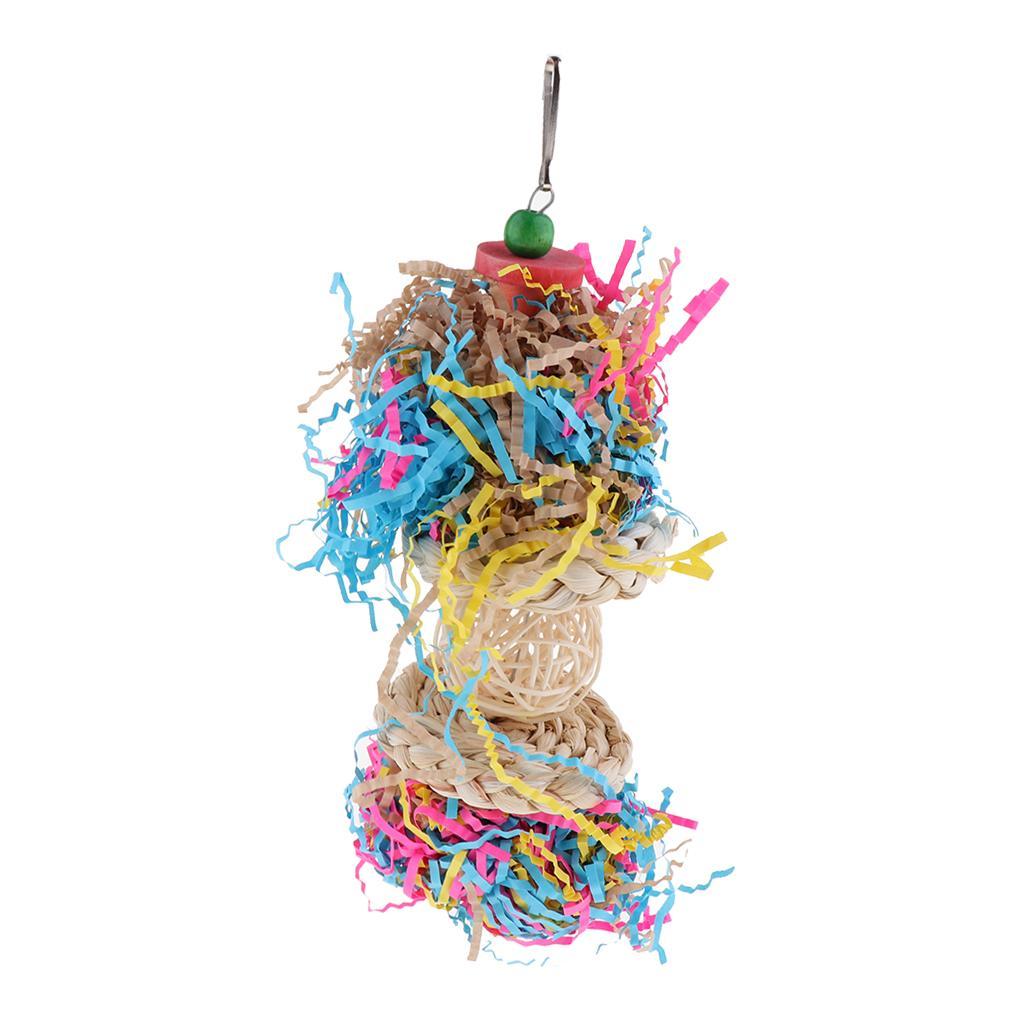 Hanging and Chewing Toys Bird Supplies for Birds Parrots
