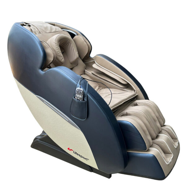 Ghế massage toàn thân cao cấp LifeSport LS-2200 chế độ massage không trọng lực hiện đại, con lăn 4D cao cấp