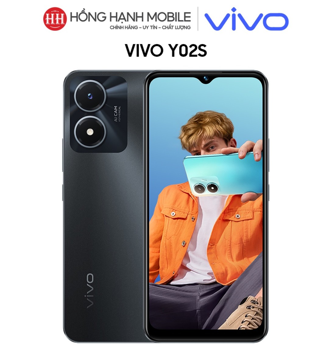 Điện Thoại Vivo Y02s 3GB/32GB - Hàng Chính Hãng