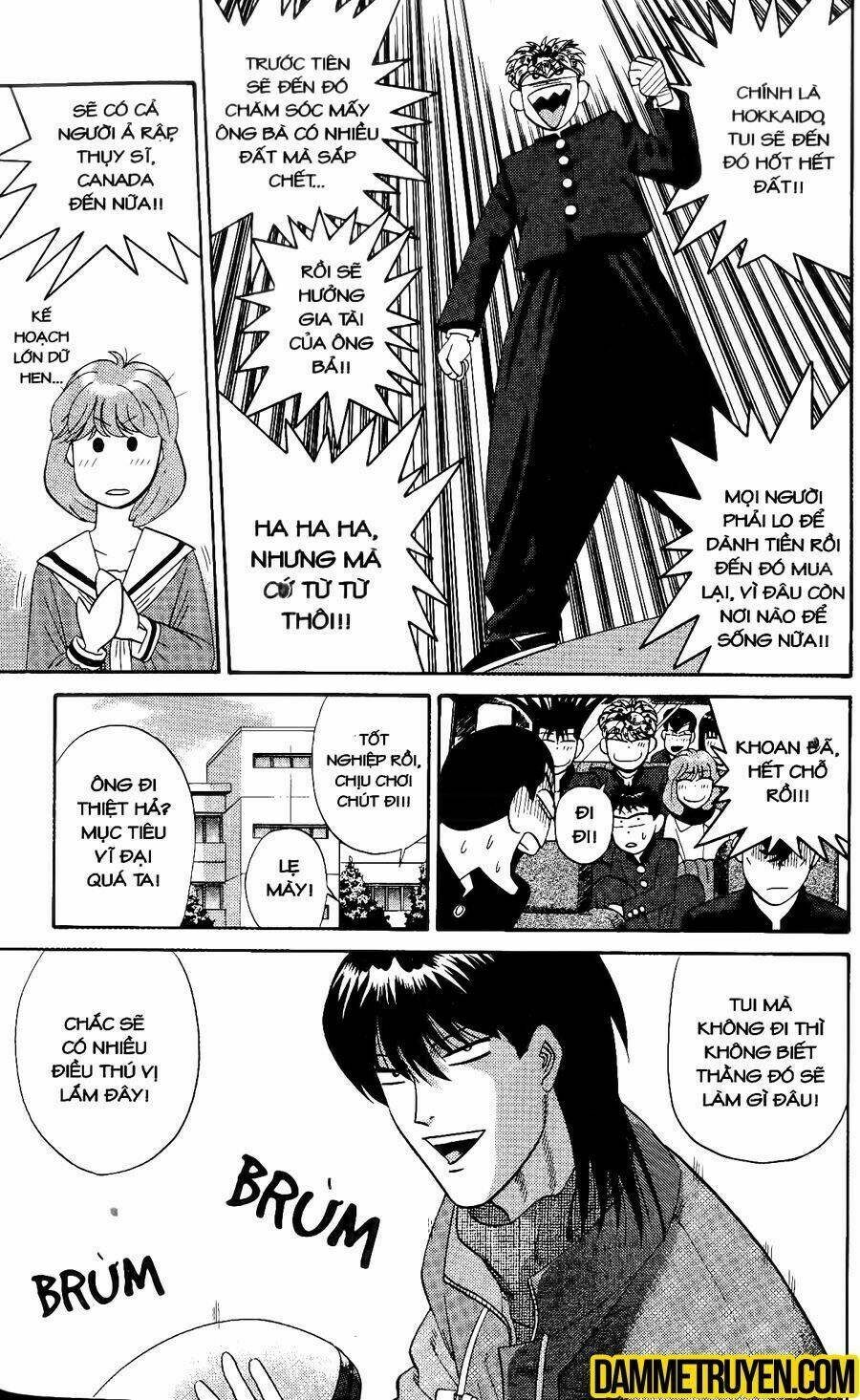 kyou kara ore wa - cặp bài trùng chapter 365 15