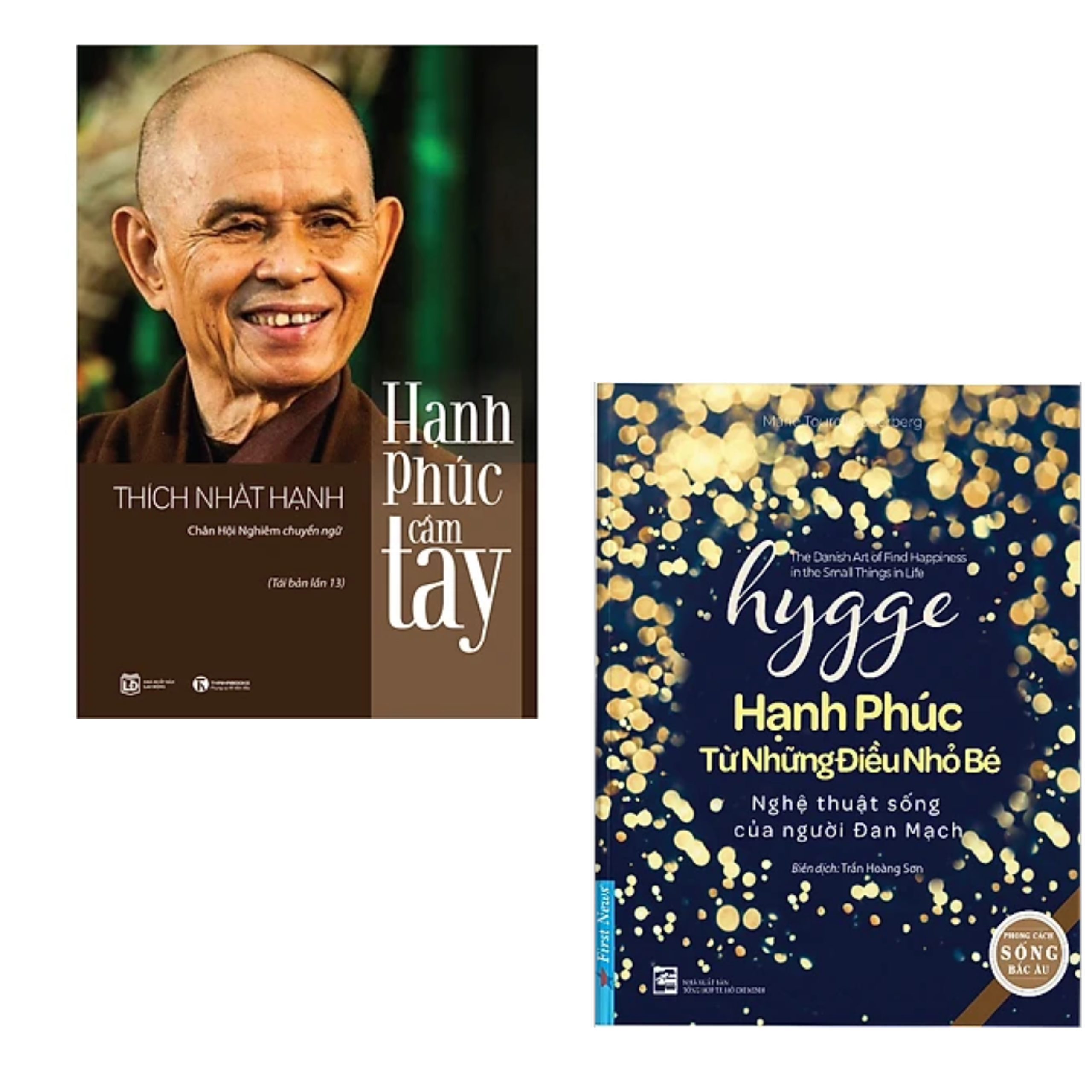 Combo 2 cuốn sách Nghệ Thuật Sống Đẹp : Hygge – Hạnh Phúc Từ Những Điều Nhỏ Bé + Hạnh Phúc Cầm Tay