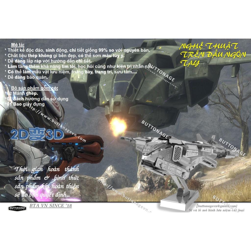 Mô Hình Lắp Ráp 3d Phi Thuyền Vận Tải D-79 Pelican