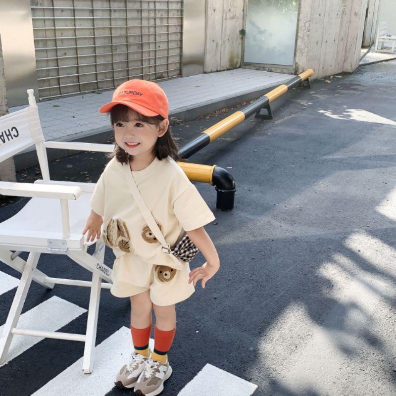 Bộ gấu 3D cho bé trai bé gái