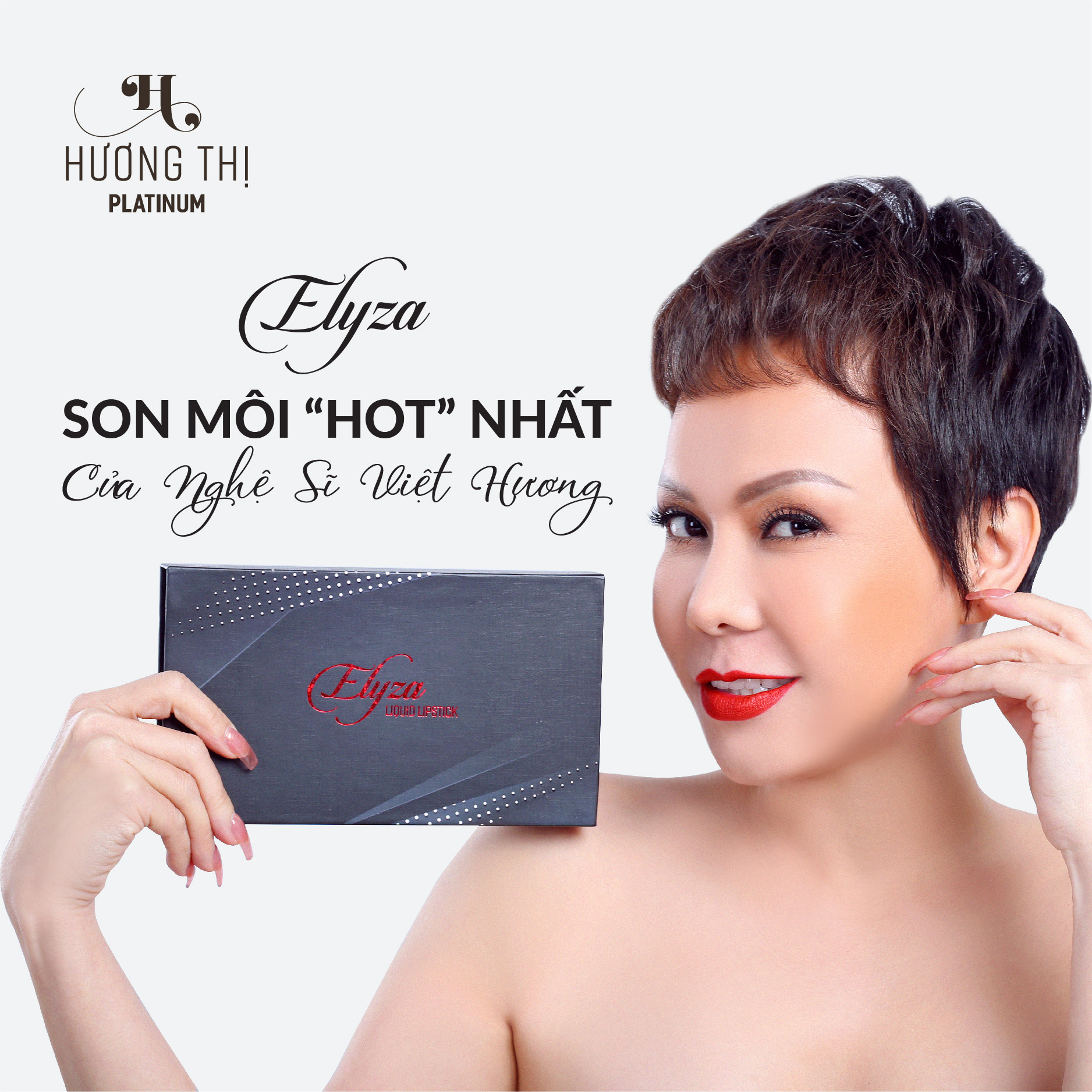 SET 5 CÂY SON KEM LÌ MỀM MỊN MÔI ELYZA QUEEN MỚI NHẤT HƯƠNG THỊ PLATINUM