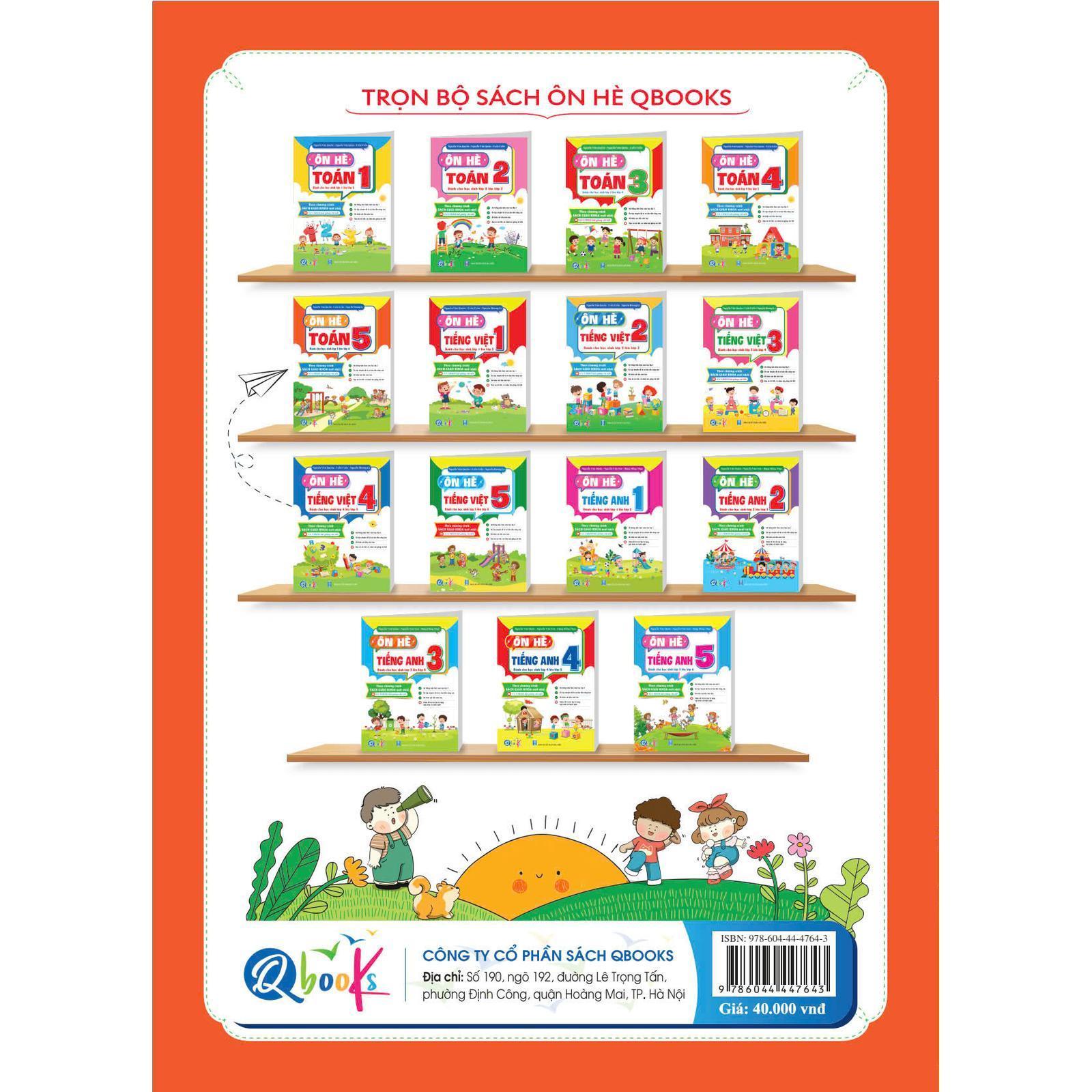 Ôn Hè TOÁN 5 (Chương Trình Mới) - Bản Quyền