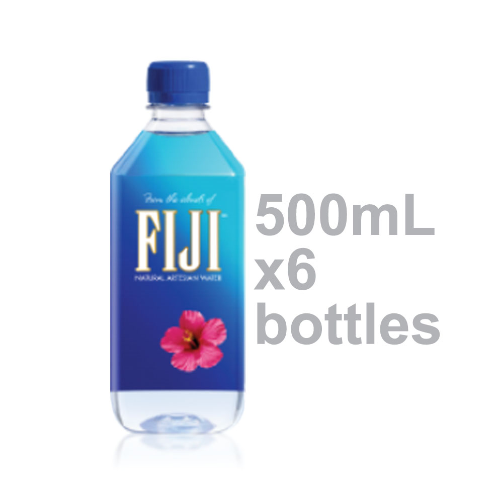 Nước Khoáng Thiên Nhiên Fiji (6 Chai x 500ml)