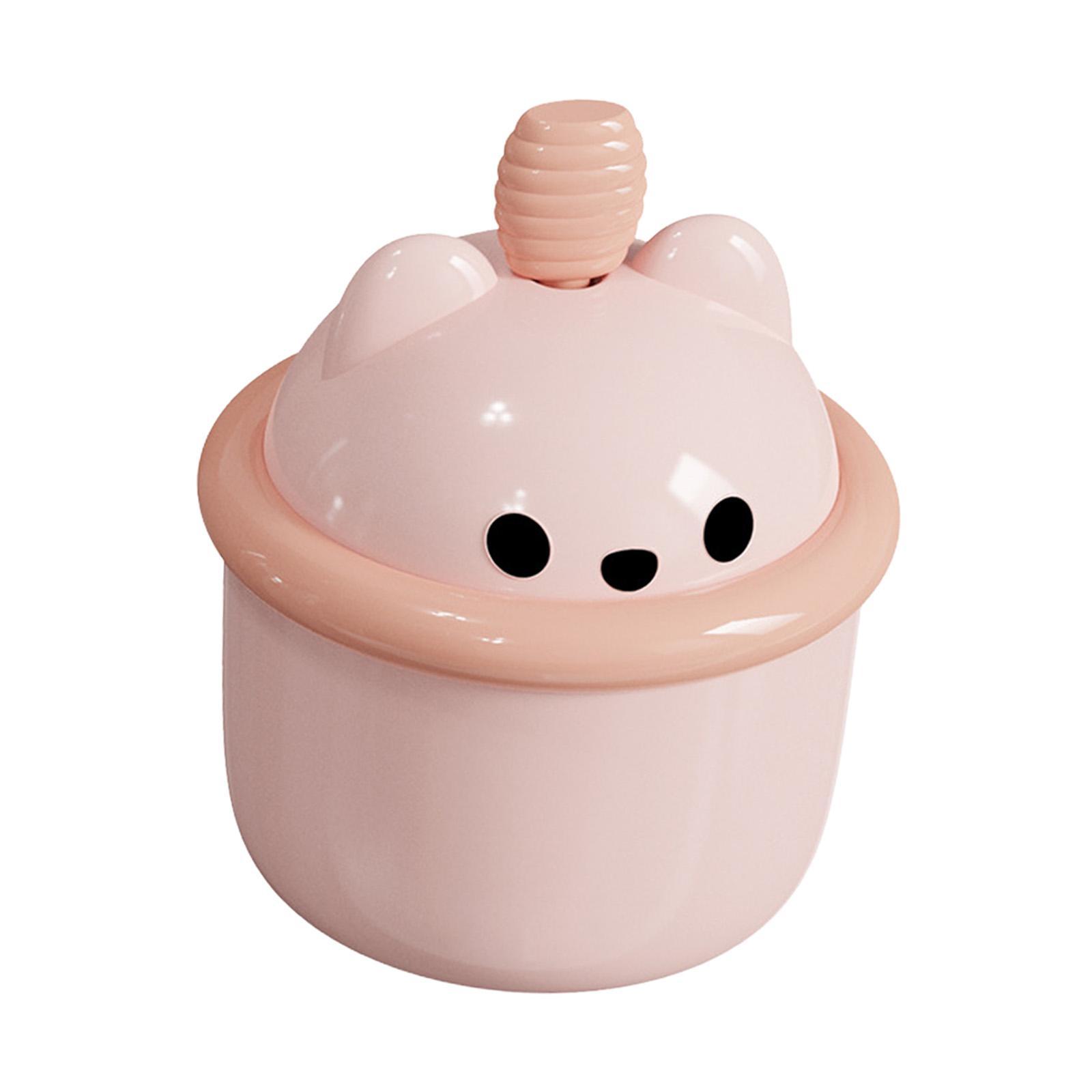 Egg Beater Whisk Cute Bear Shape Practical Hand Push Egg White Blender Mixer