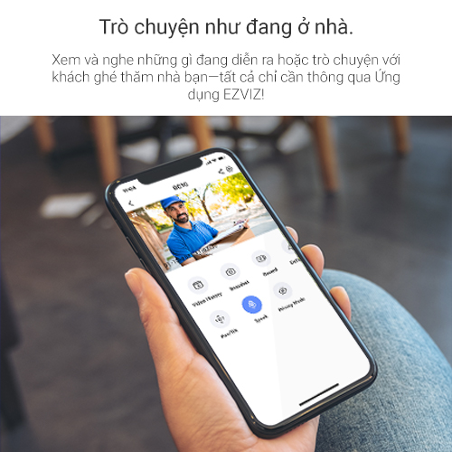 Tăng Pin NLMT-Camera Wi-Fi EZVIZ BC1C Pin Sạc 7800mAh, Bộ Nhớ Trong 32GB, Ngoài Trời-Hàng Chính Hãng