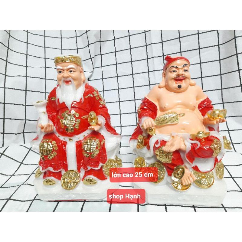 Ông Địa Thần Tài đá đỏ_hàng Việt Nam