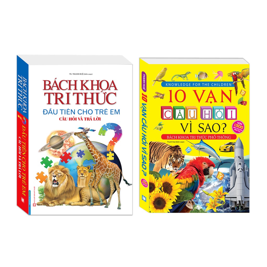 Combo Bách khoa tri thức đầu tiên cho trẻ em - Câu hỏi và trả lời , 10 vạn câu hỏi vì sao?