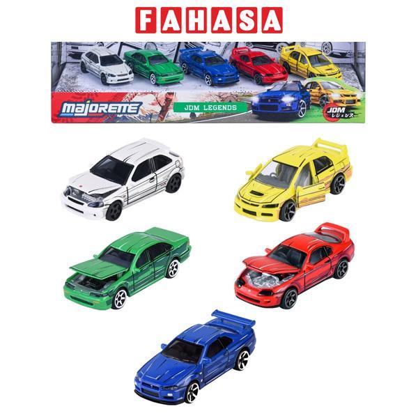 Bộ 5 Đồ Chơi Mô Hình Xe 5 Pieces Giftpack - Majorette 8502005000 - JDM Legends