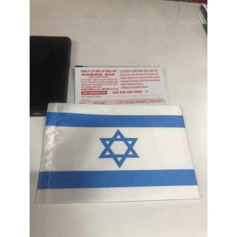 Quốc kỳ Ỉael để bàn 14x21cm