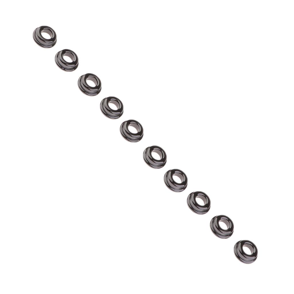 10pcs Fishing Rod Guides Ring DIY Fish Pole Guide Tip Tops Repair Tools