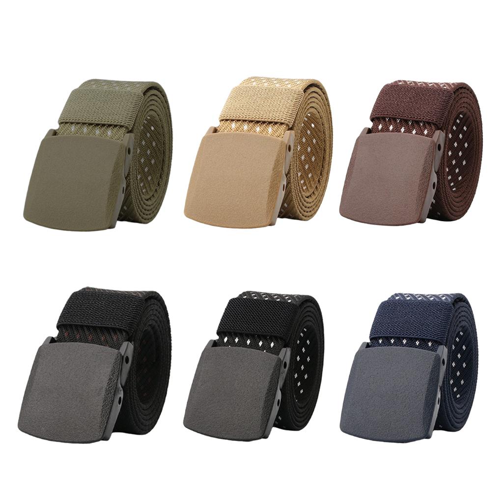 Women Mens Canvas Nylon Waist Belt Strap Casual Waistband