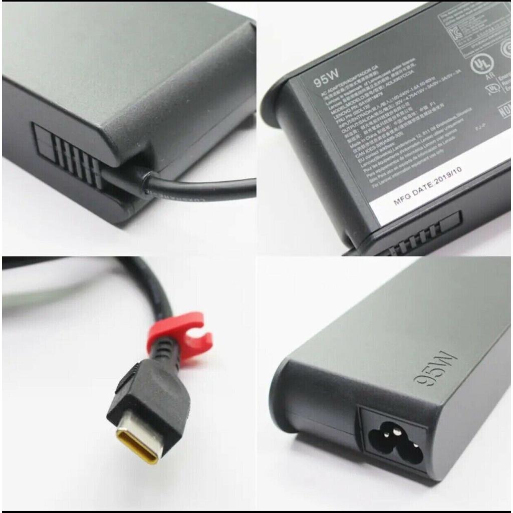 Sạc Tương Thích Cho Laptop Lenovo Yoga Slim 9 14Itl5 95W Type-C - Hàng Nhập Khẩu New Seal TEEMO PC TEAC1034