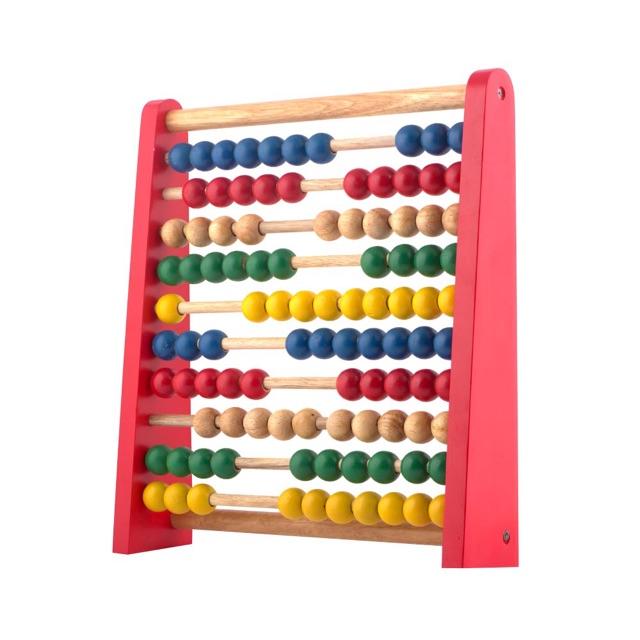 Bảng tính học đếm 100 montessori, Đồ chơi gỗ cho bé vui học, đồ chơi toán học đếm thông minh