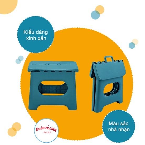 Ghế nhựa Hokori xếp gọn mang đi du lịch tiện lợi