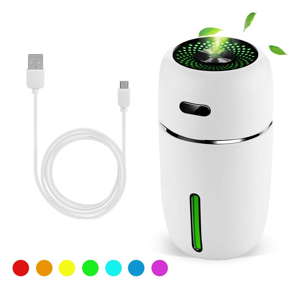 Máy Tạo Độ Ẩm Phun Sương 200ML USB Có Đèn LED Máy Tạo Độ Ẩm Phun Sương Tinh Máy Khuếch Tán Tinh Dầu Phun Sương Tạo Cho Tự Động nhà Văn Phòng