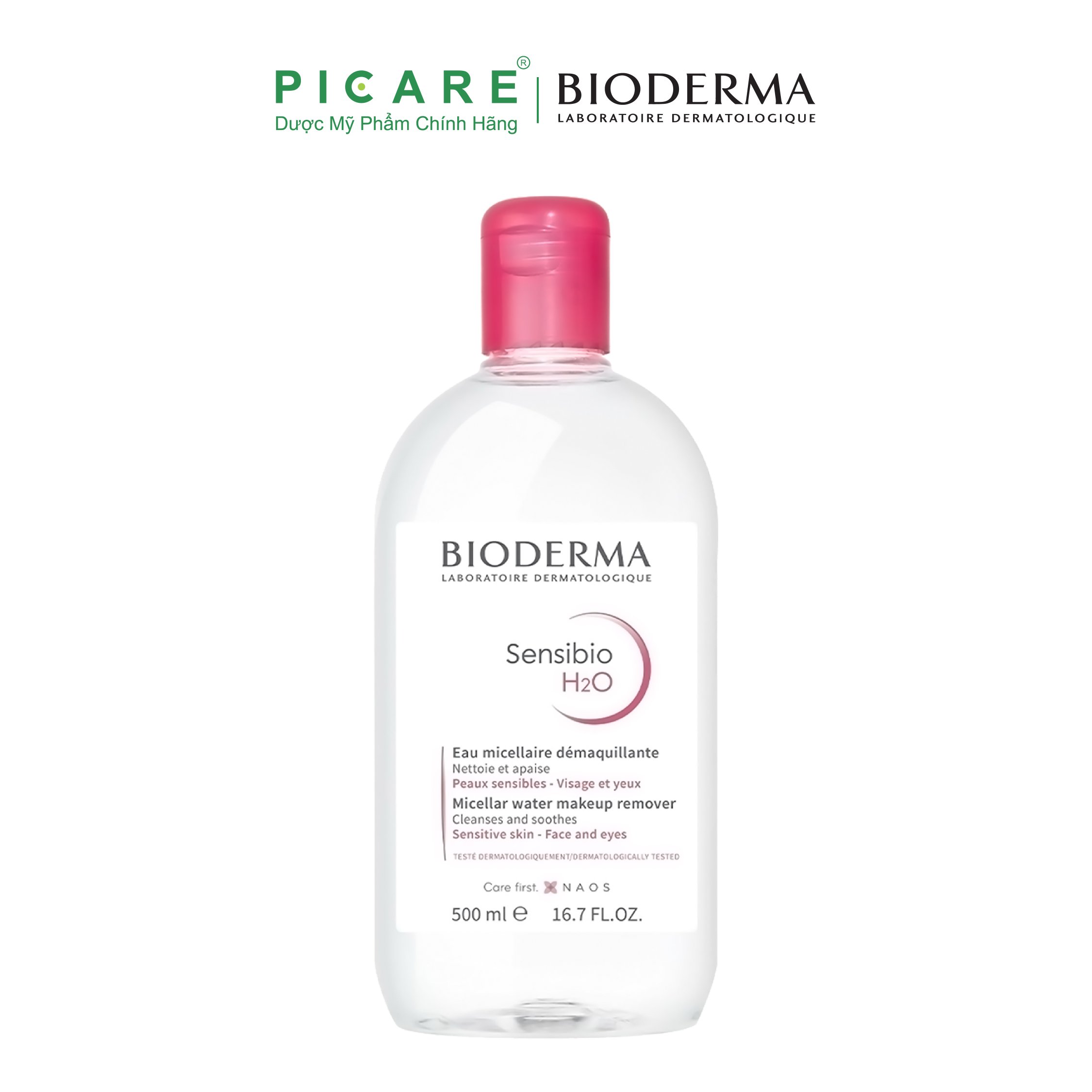 Tẩy Trang Bioderma Sensibio H2O (500ml)