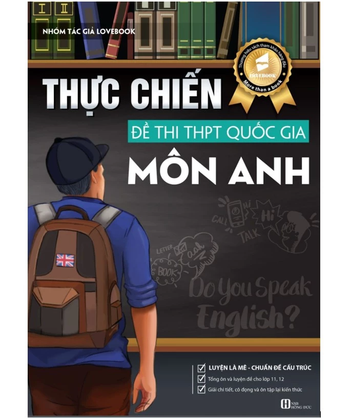 Sách - Thực chiến đề thi THPT Quốc Gia môn Tiếng Anh