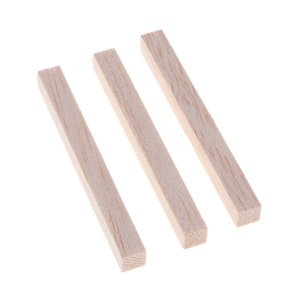 Square Balsa  Stick Unfinished  Stick  Rod  100mm