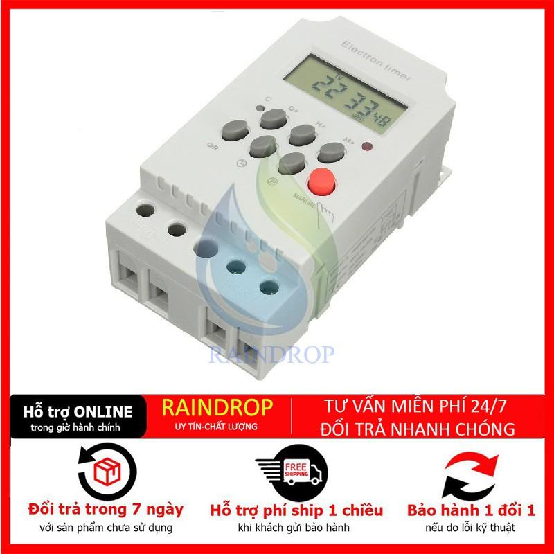 Trọn bộ phun sương tưới lan 4 hướng - kèm bộ hẹn giờ tự động
