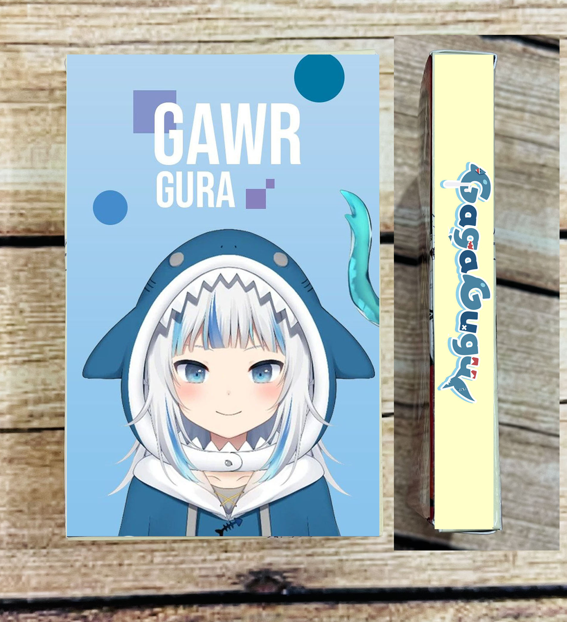 Hộp ảnh lomocard Gura gura-Hololive-VTuber  set 30 tấm ảnh khác nhau