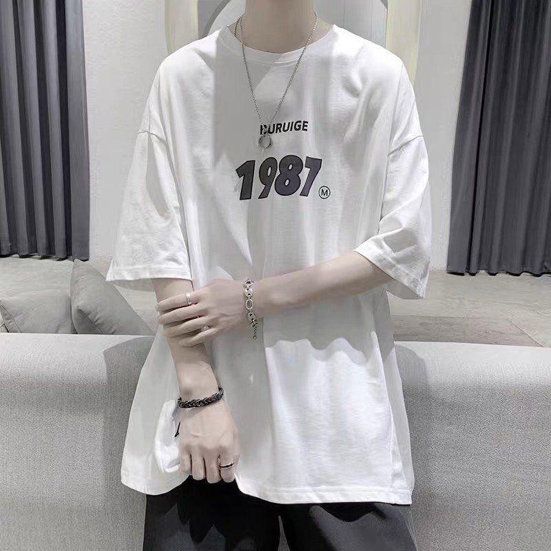 Áo phông Oversize 1987, JACKLANE, Áo cộc tay Unisex Jack Lane