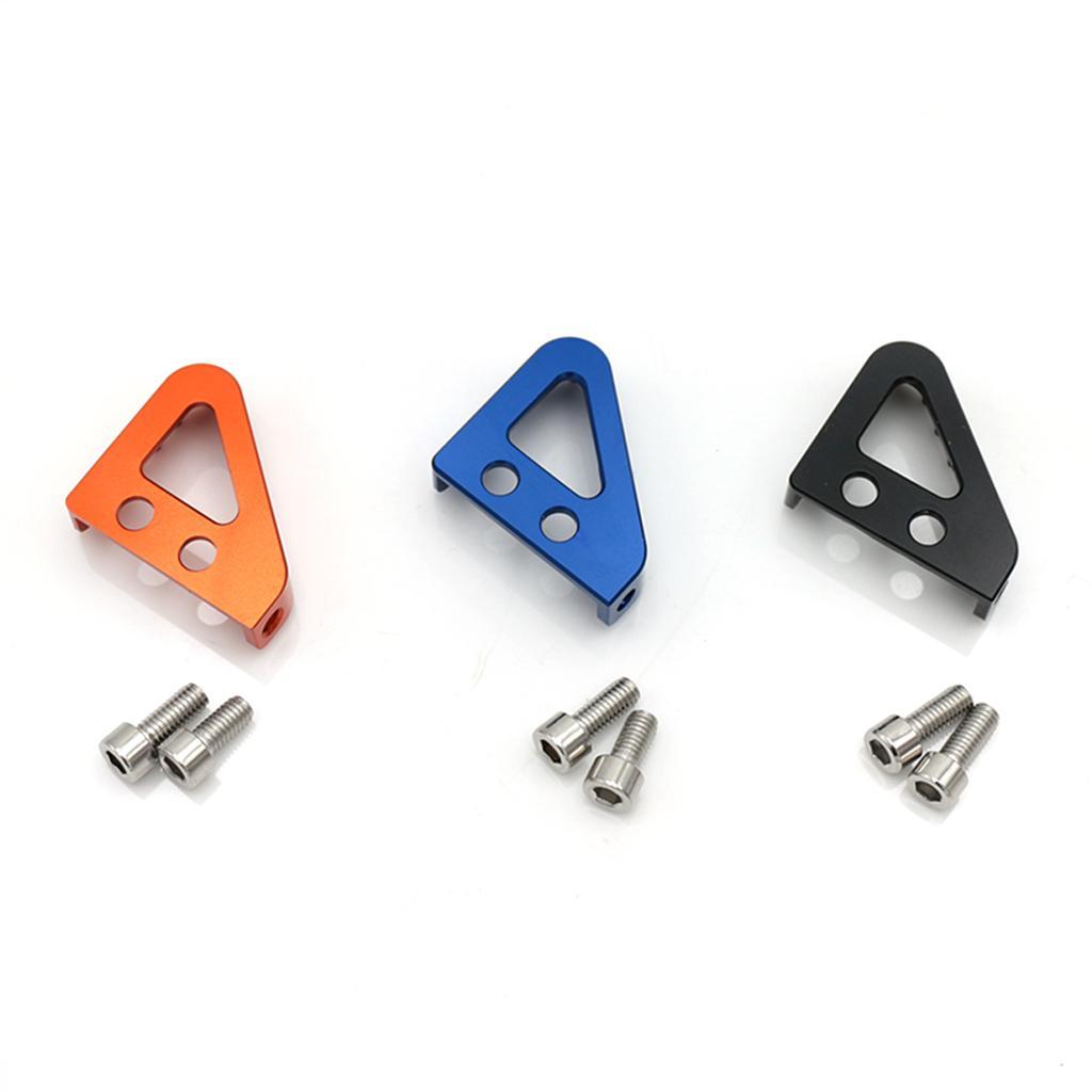 Motorcycle Foot Pedal Pegs with Mounting Parts for RC 125/200/390