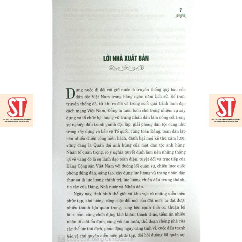 Sách - Một Số Vấn Đề Về Đường Lối Quân Sự, Chiến Lược Quốc Phòng Trong Sự Nghiệp Xây Dựng Và Bảo Vệ Tổ Quốc Việt Nam - NXB Chính Trị Quốc Gia