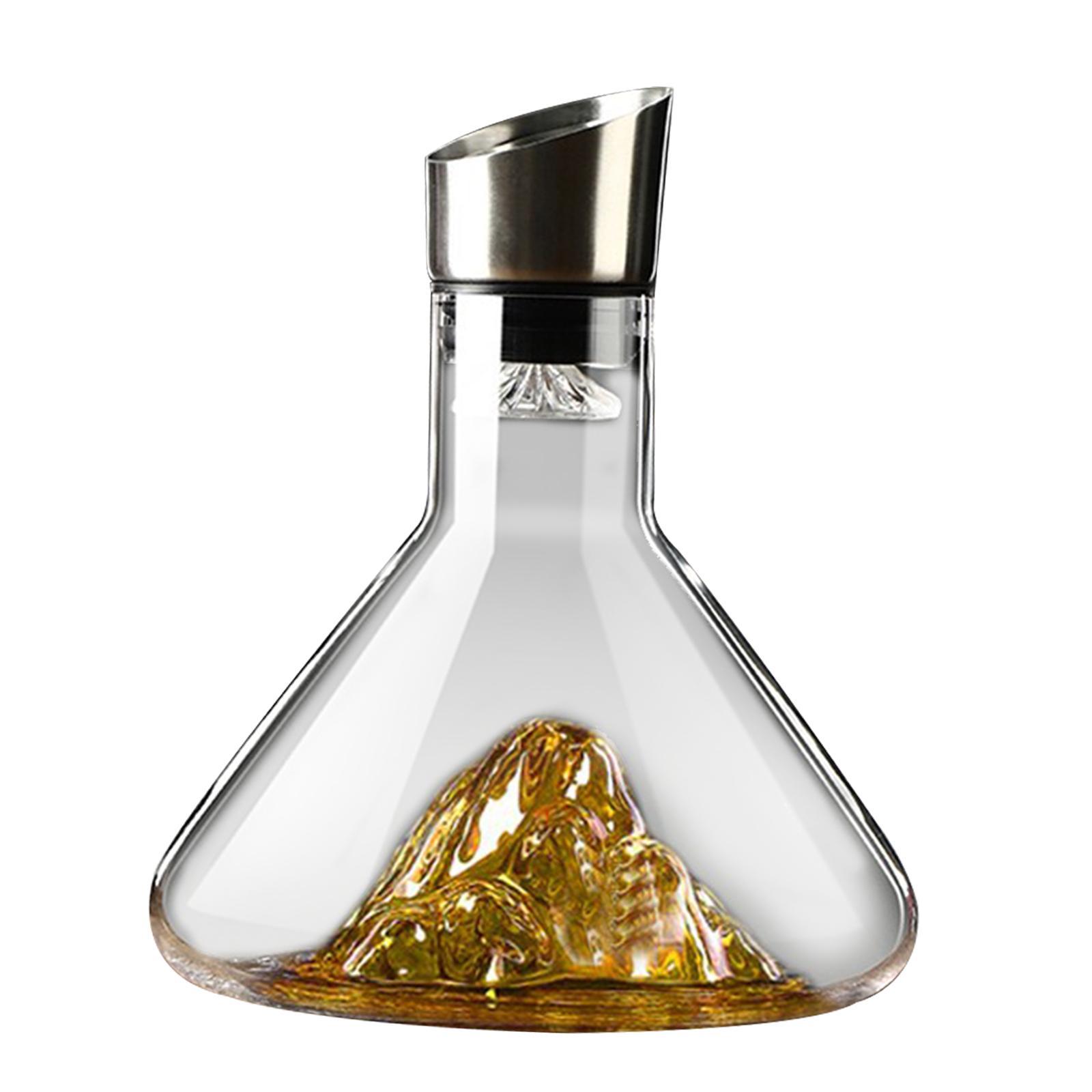 Decanter Gift Household Red Decanter for Home Bar Accessories