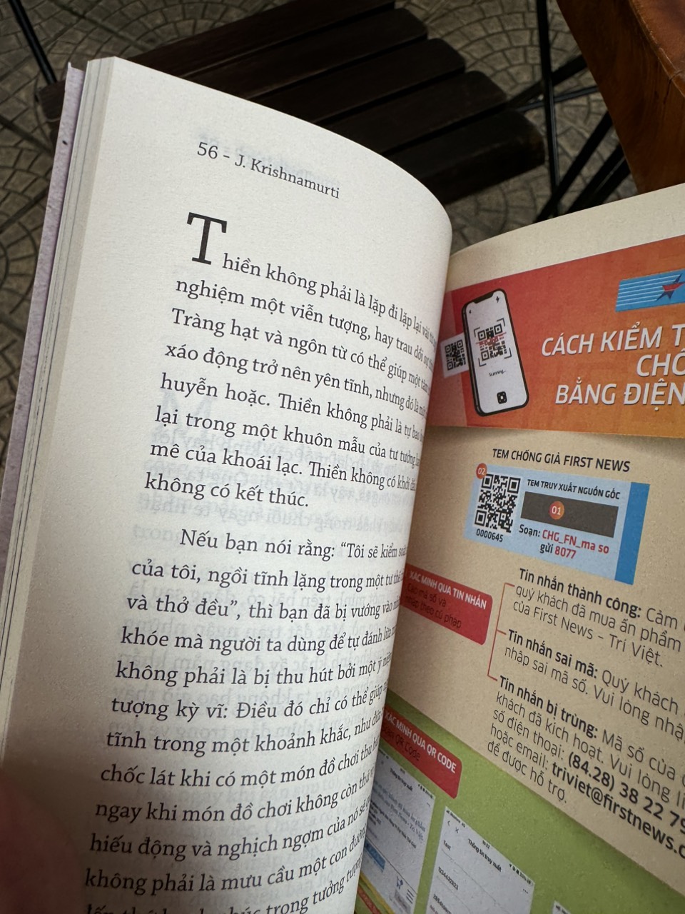 THIỀN LÀ GÌ ? - J. Krishnamurti - dịch - Vi Tiếu dịch - First News - NXB Dân Trí