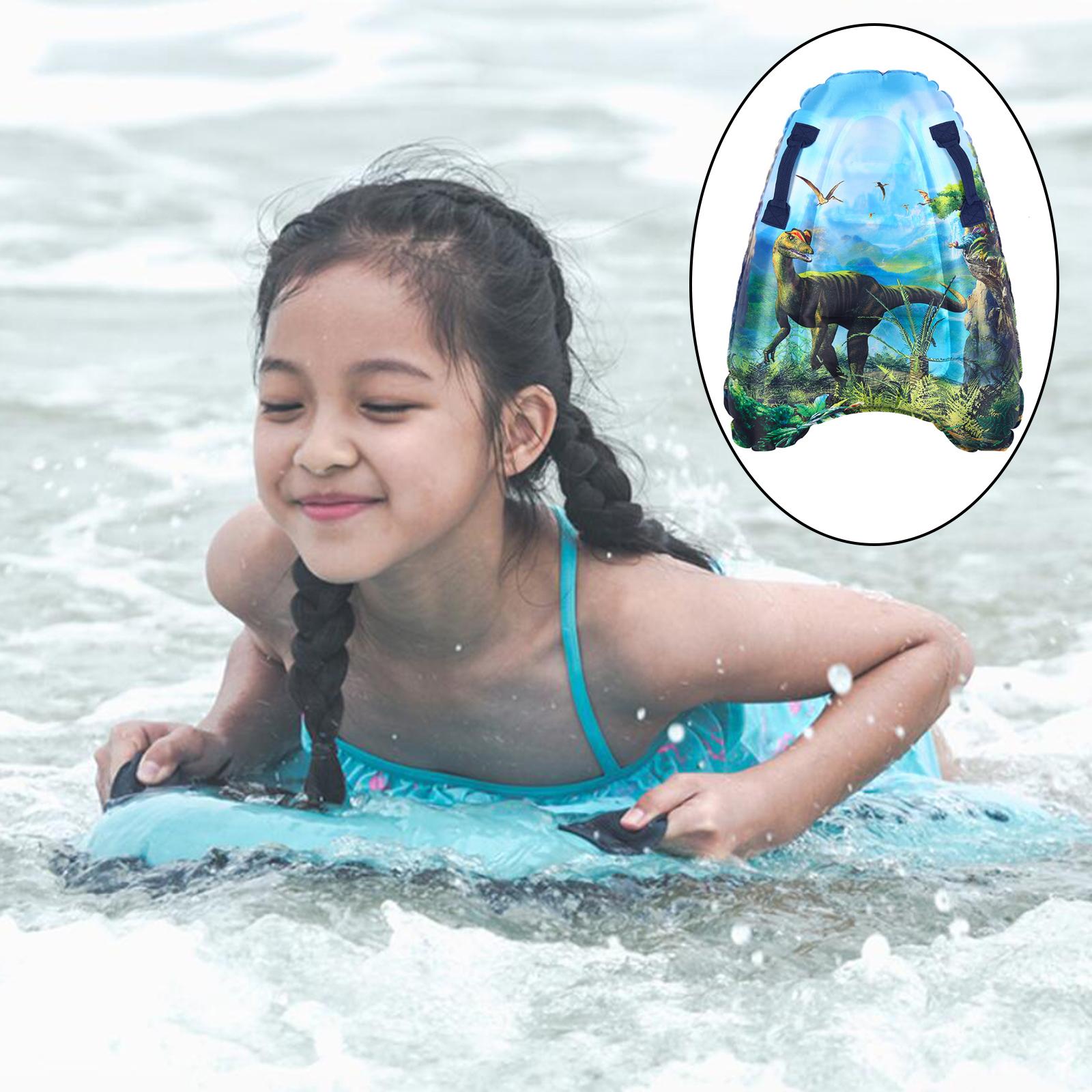Inflatable Body Board Surfboard Float Board Children Float Toy Dinosaur