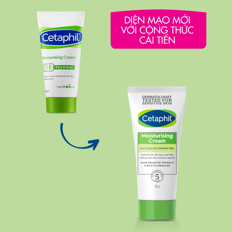 Kem dưỡng ẩm Cetaphil Moisturizing Cream 50g